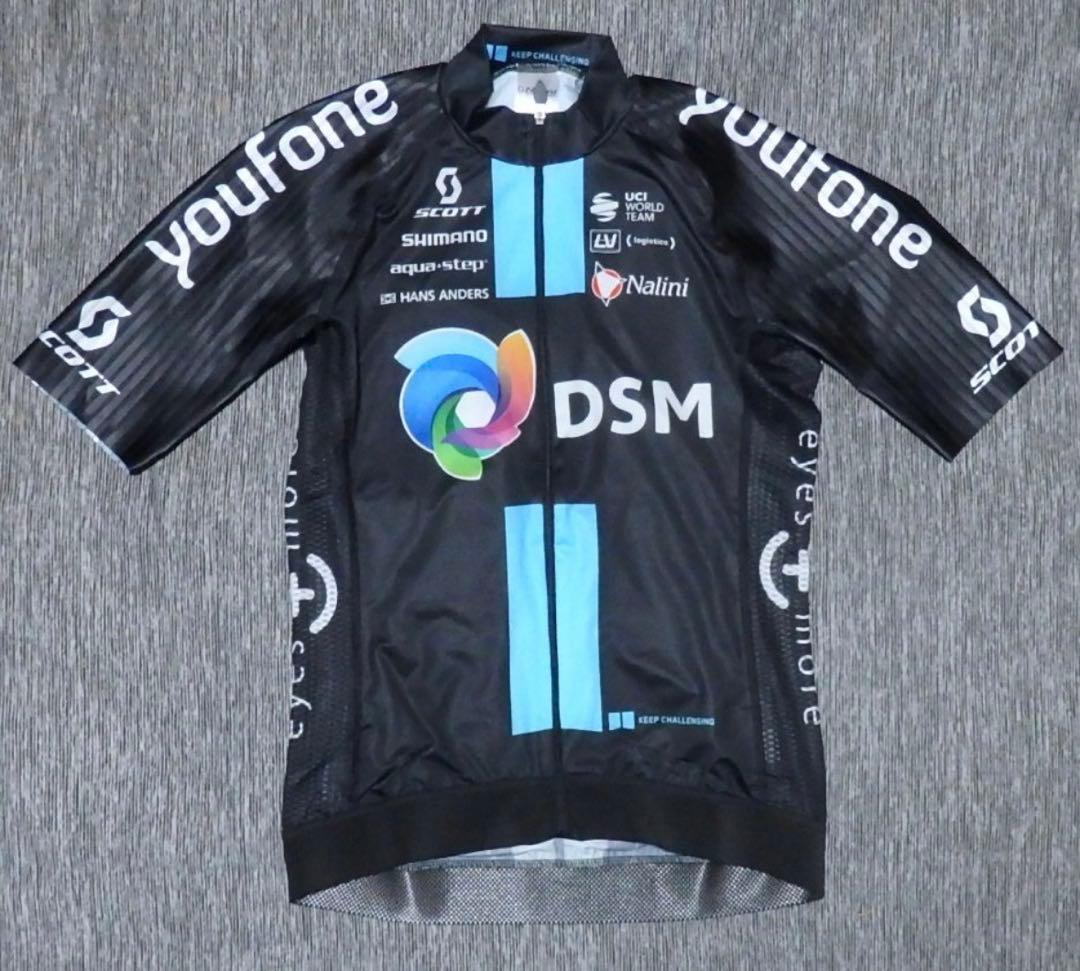 【新品・選手支給品】Team DSM サイクルジャージ Mサイズ Nalini製