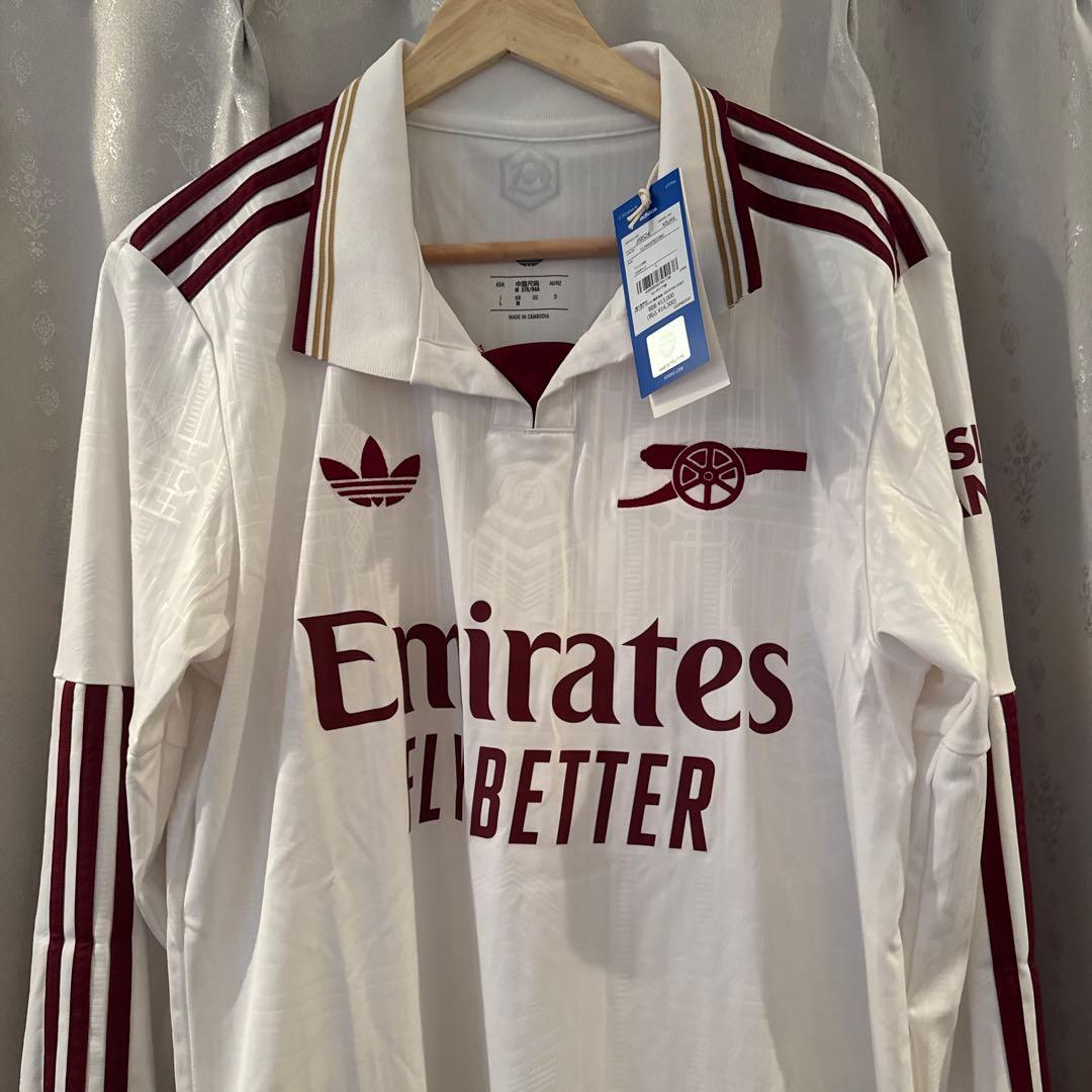 新品タグ付き アーセナル 25-26 3rdユニフォーム 長袖
