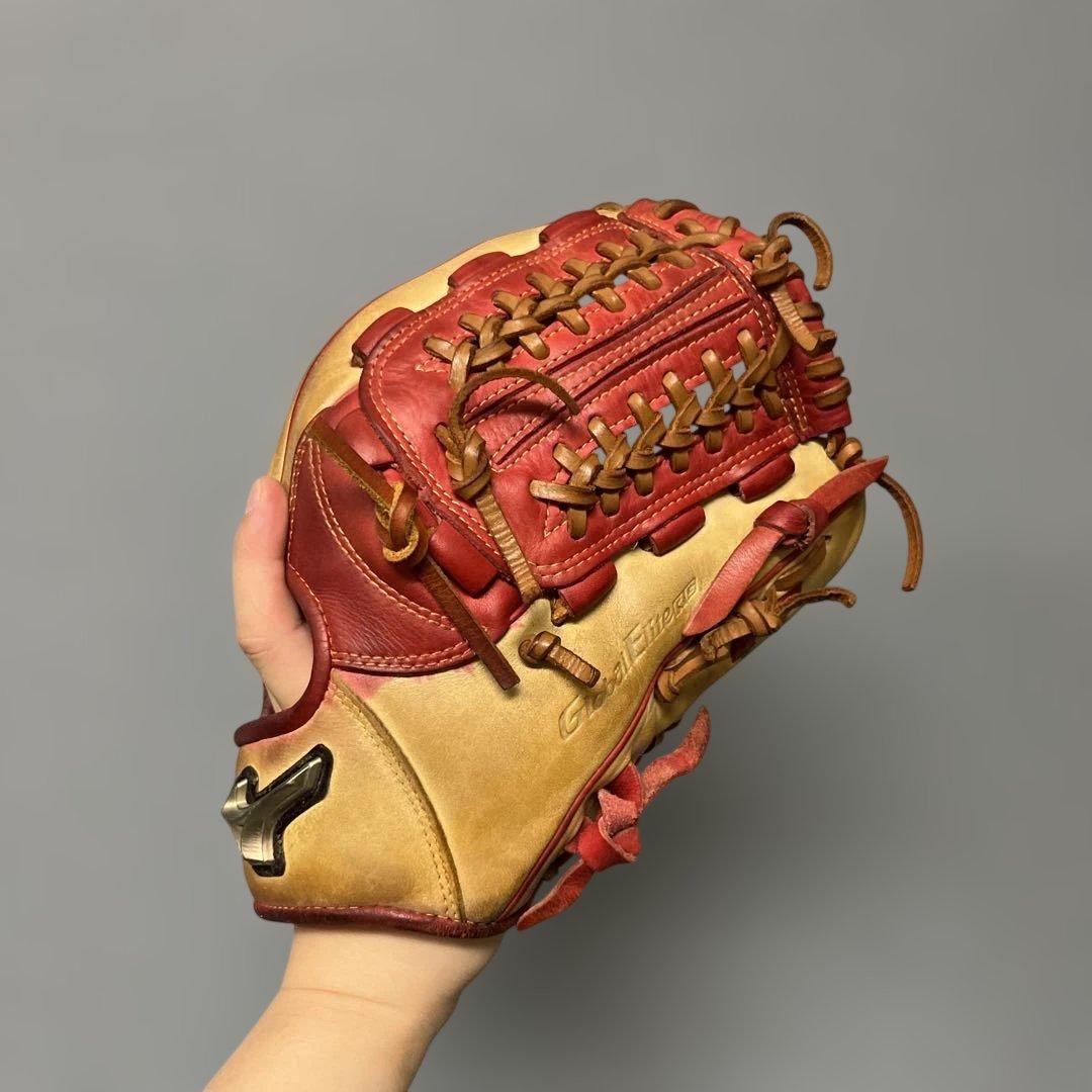 1211 ミズノ グローバルエリート 型抜群 軟式少年 内野手用グローブ