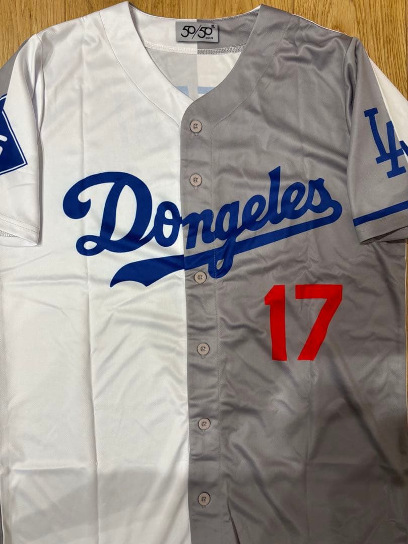 ⭐️期間限定価格⭐️大谷翔平 ホーム＆ビジターミックスハーフ サインユニフォーム