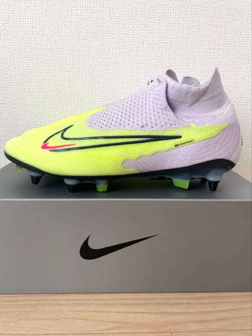 NIKE ファントムGX SG/イエロー×ライトグレー