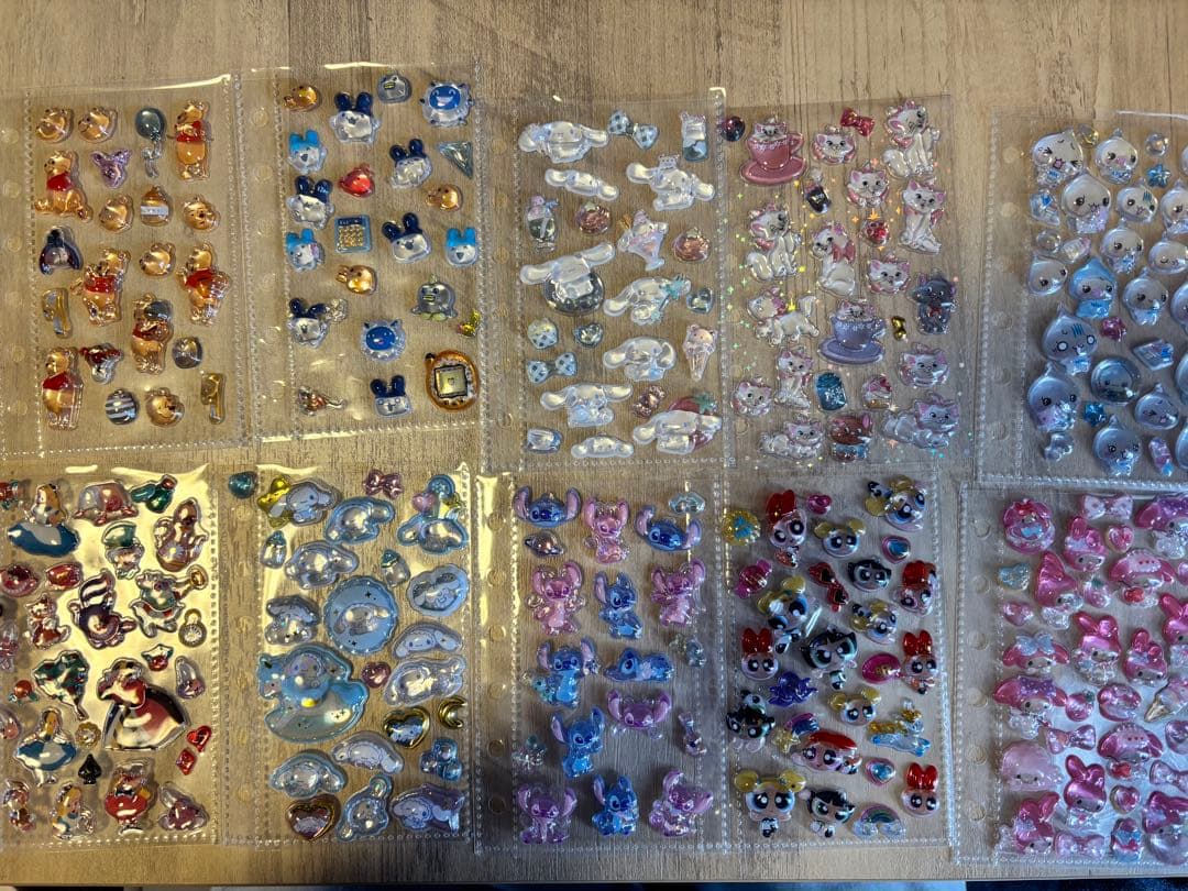 ボンボンドロップシール　うるちゅる　シール帳　完成品