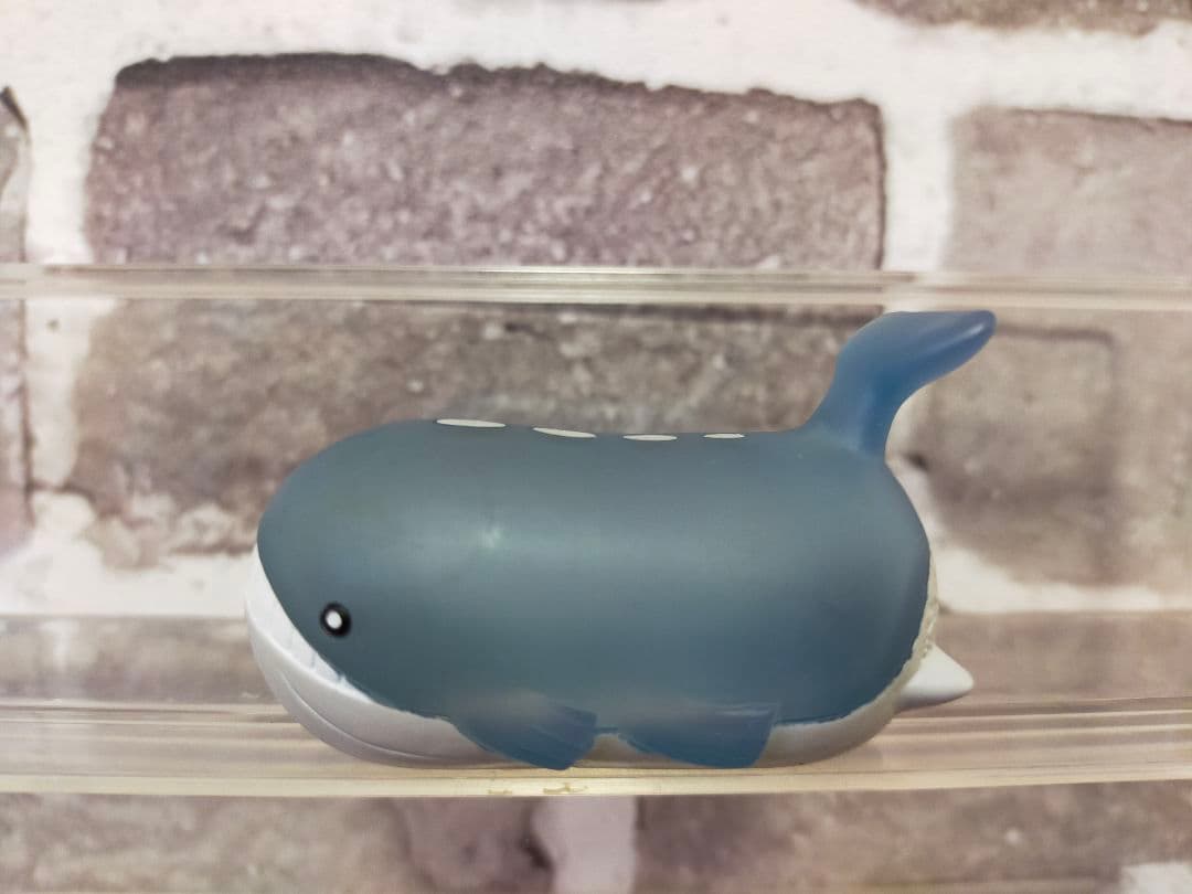 【美品】　ポケモンキッズ　指人形　ホエルオー　クリア