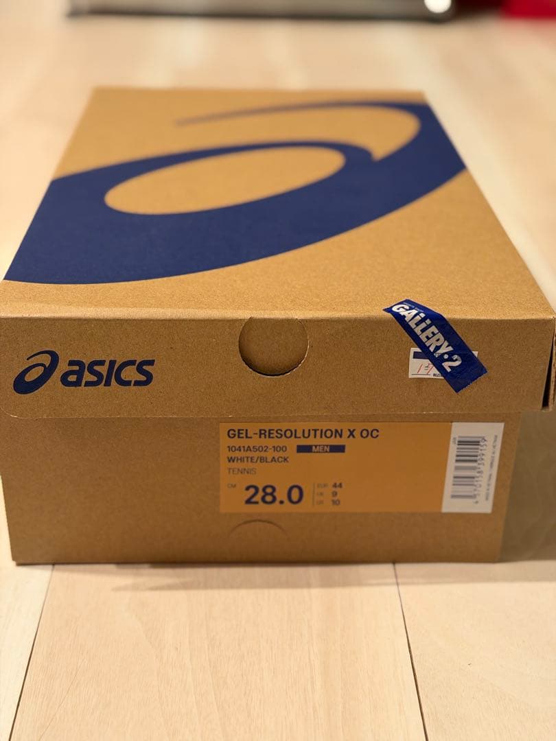 asics GEL-RESOLUTION X OC オムニ クレー 28.0cm