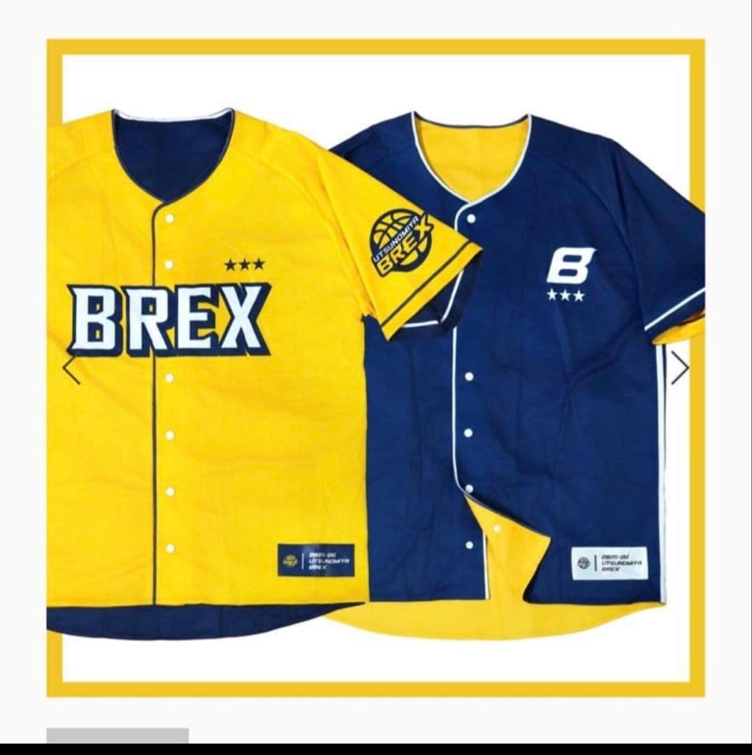 宇都宮ブレックス　ベースボールシャツ