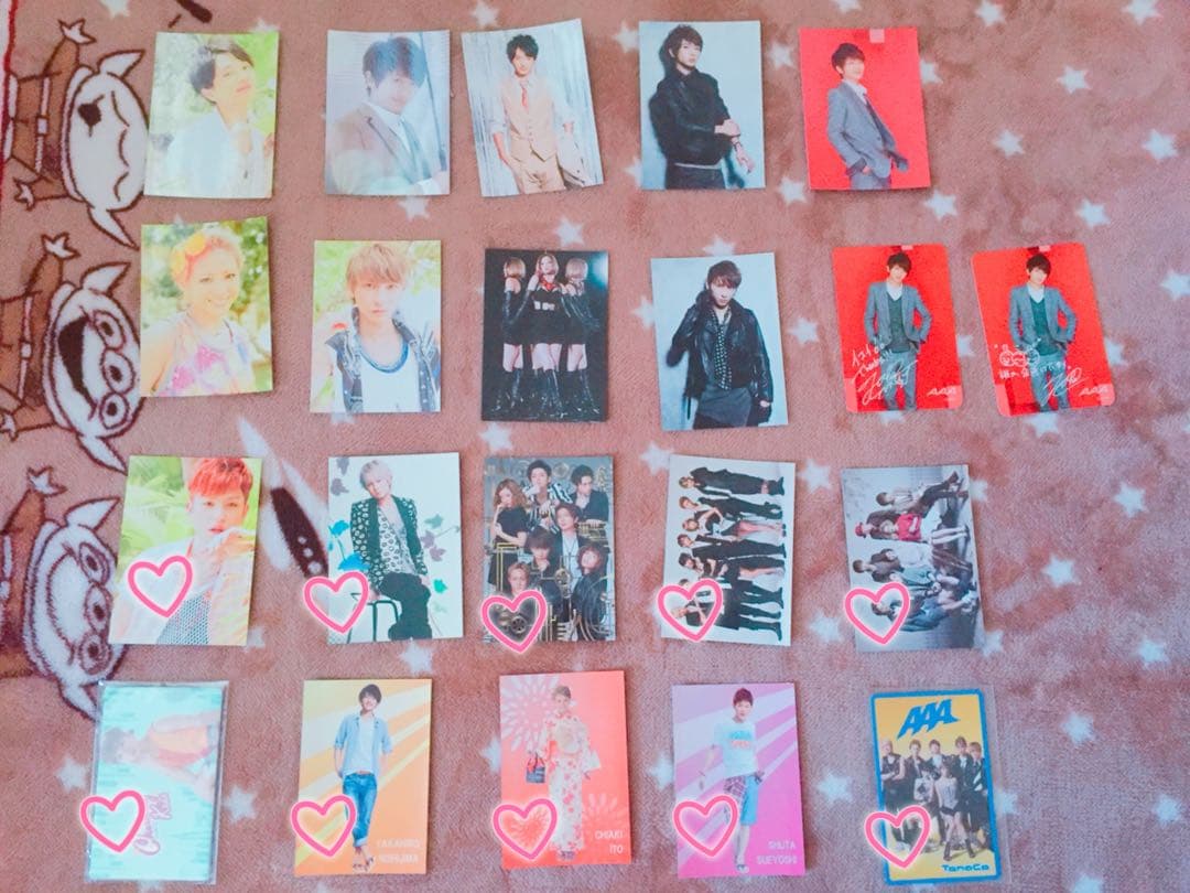 AAA グッズ トレカ 1