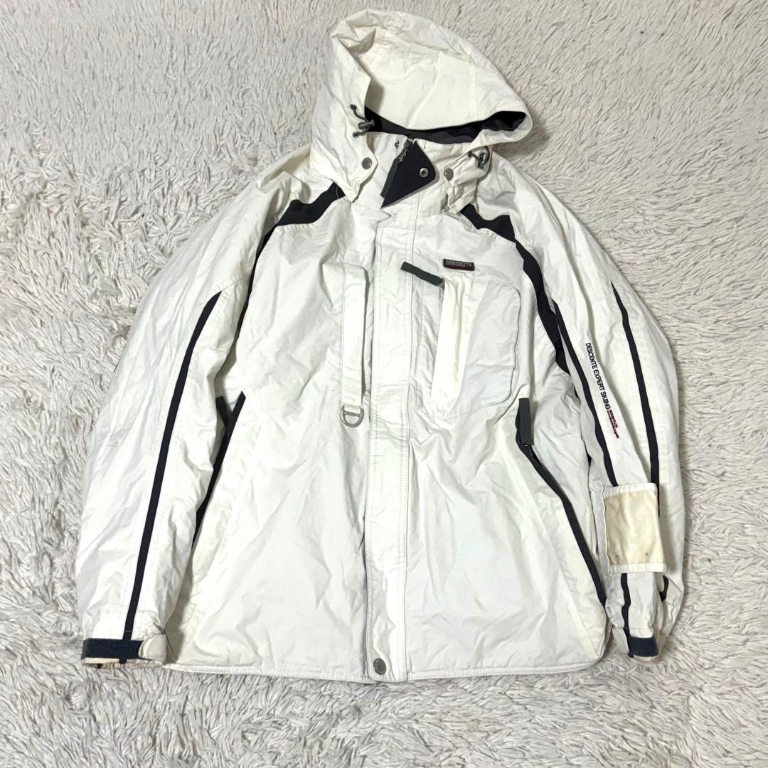 デサント スキーウェア サイズ0 上下セット フード 洗える 大きい