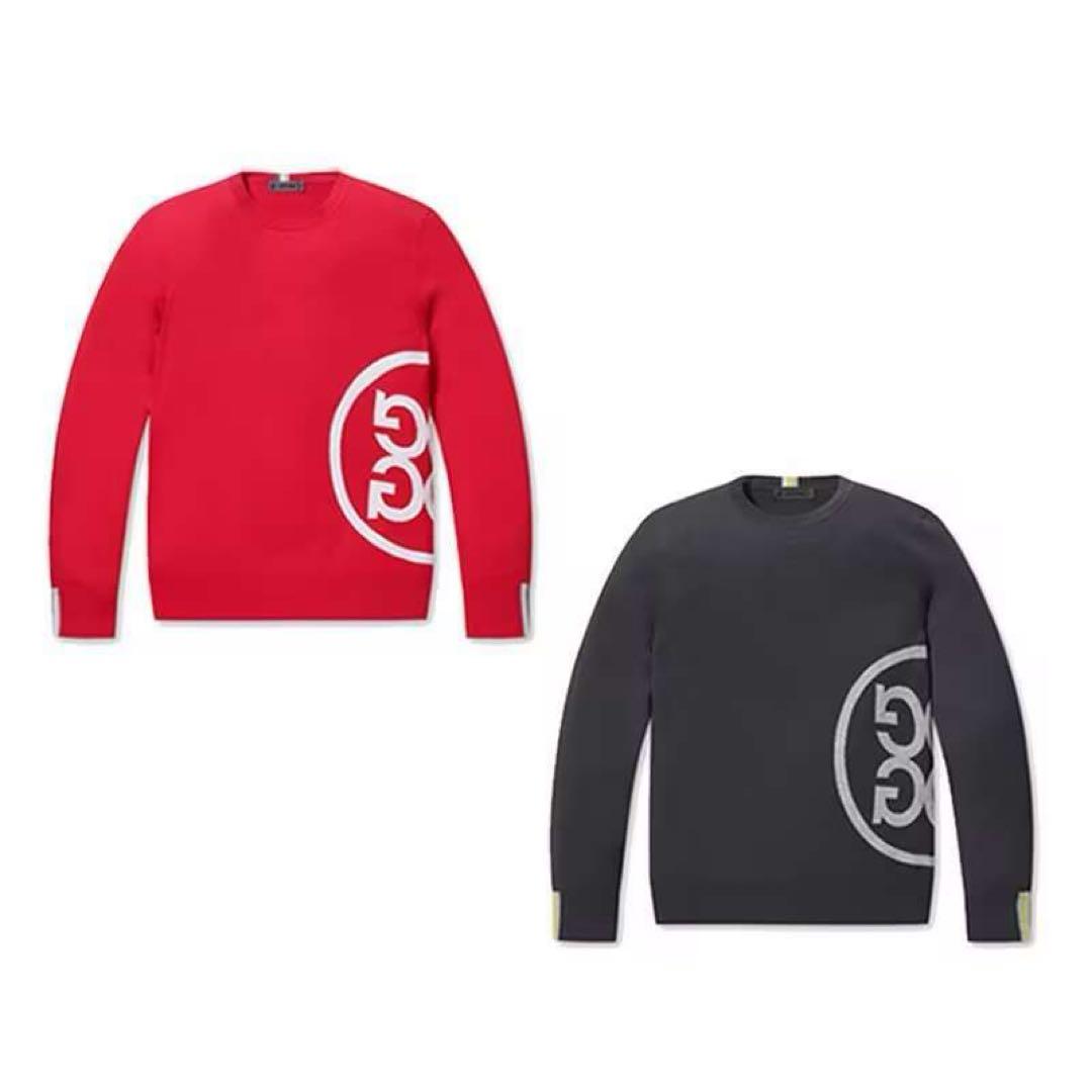 ジーフォアゴルフ メンズ 長袖 セーター新品春秋人気