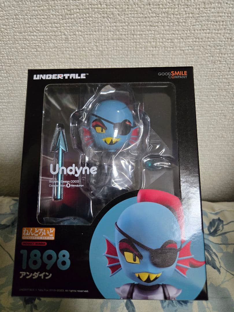 【未開封】UNDERTALE ねんどろいど アンダイン フィギュア 1898