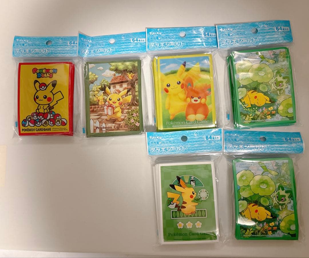 【新品未開封・希少あり】ポケモンカードスリーブ68個　デッキケース12個セット