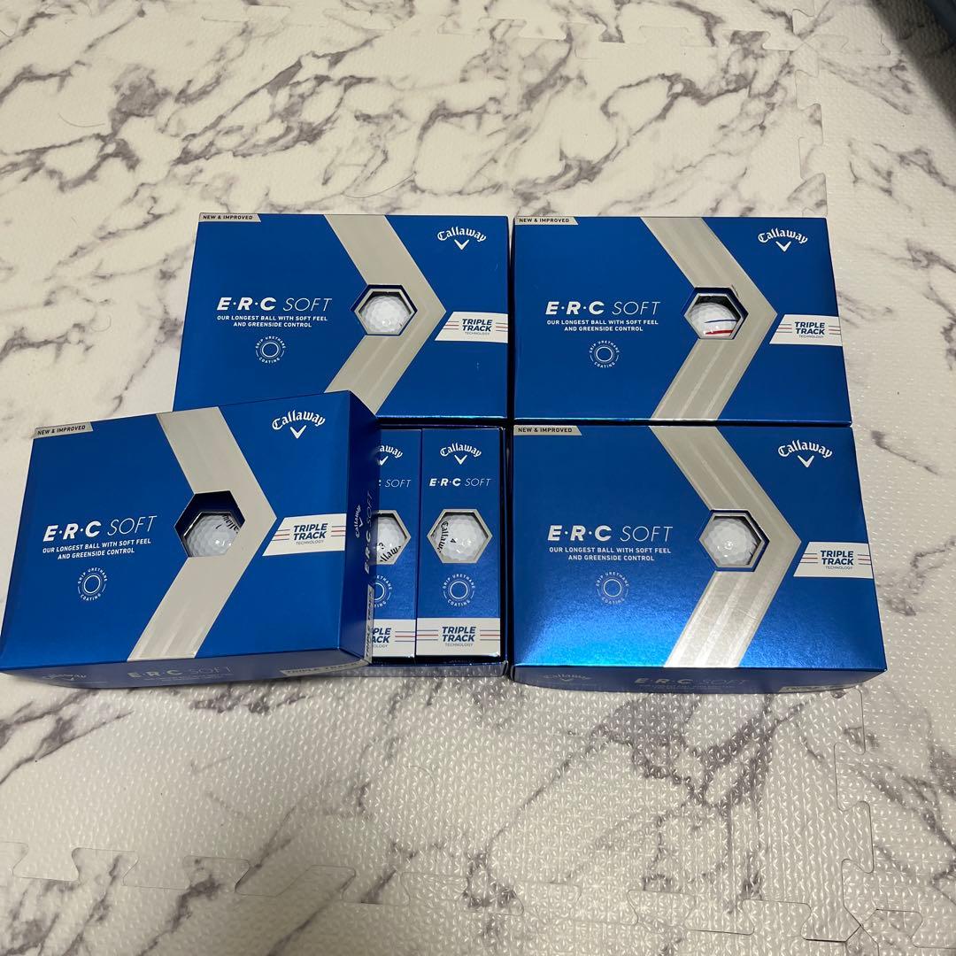 Callaway ERC Soft ボール 新品未使用　トリプルトラック4ダース