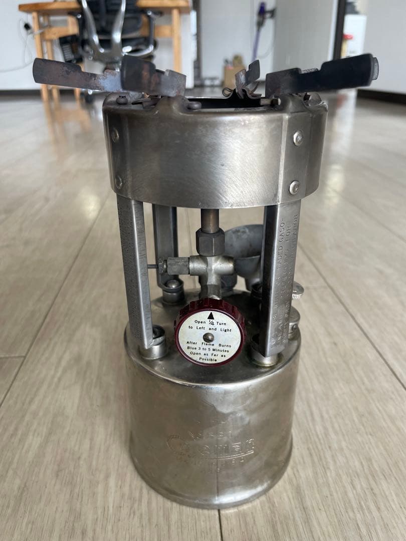 ビンデージ コールマンNO.530GIストーブ ガソリン使用
