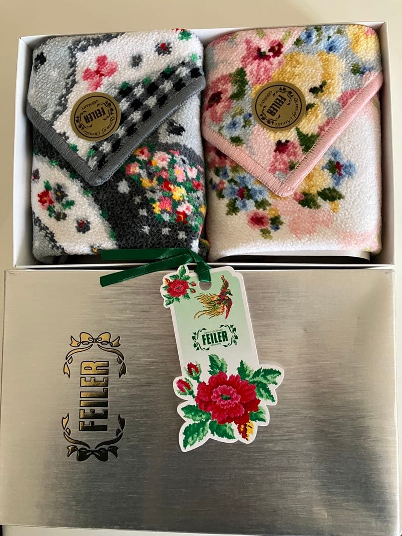 新品未使用　FEILER タオルハンカチセット