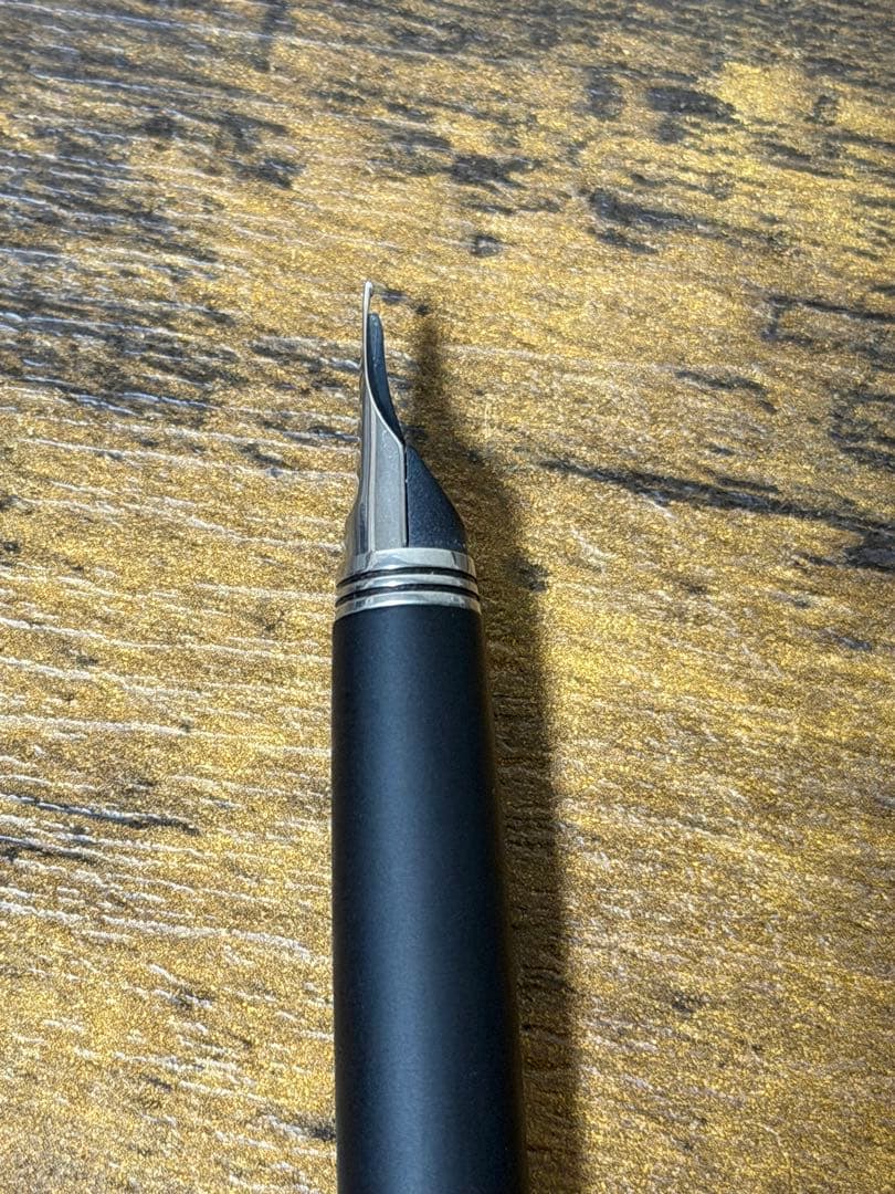 未使用　1975年製　艶消し　マットブラック　ミュー　パイロット　万年筆　中字