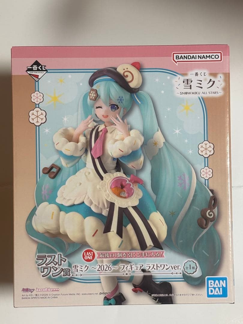 一番くじ　雪ミク 2026 ラストワン　フィギュア