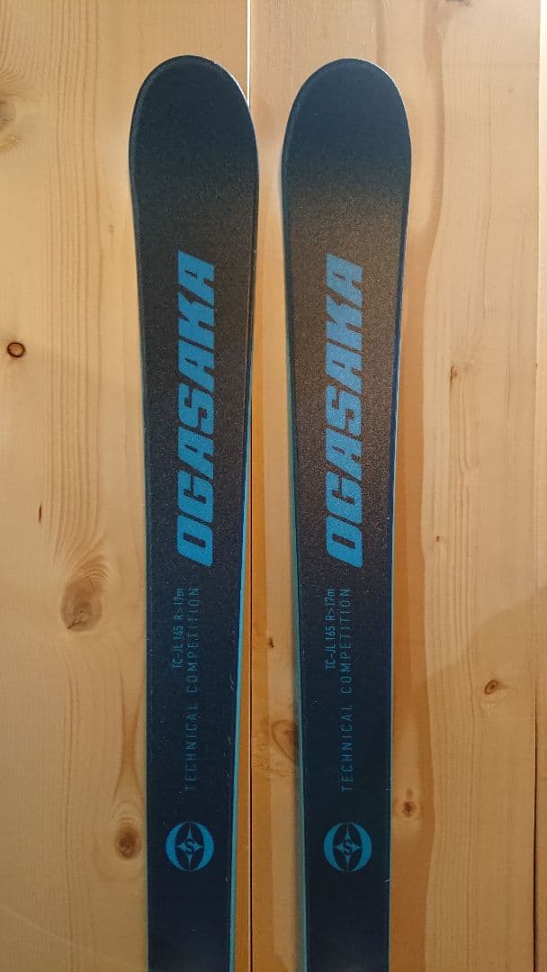 OGASAKA 165㎝ 簡単調整223～322㎜オガサカ TCーJL スキー板