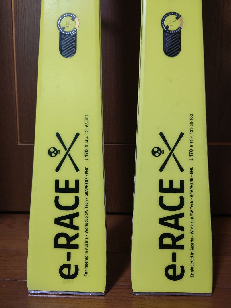 【基礎系上級1級2級】HEAD e-RACE 170cm　ヘッド　スキー