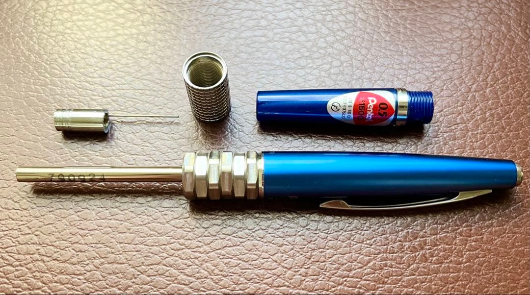 ぺんてる5 ケリー シャープペンシル カスタムグリップ付 handwood