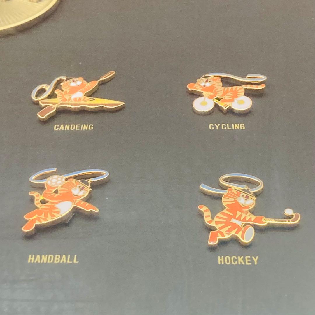 1988年 ソウルオリンピック ホドリ バッジシリーズ セット ネ1