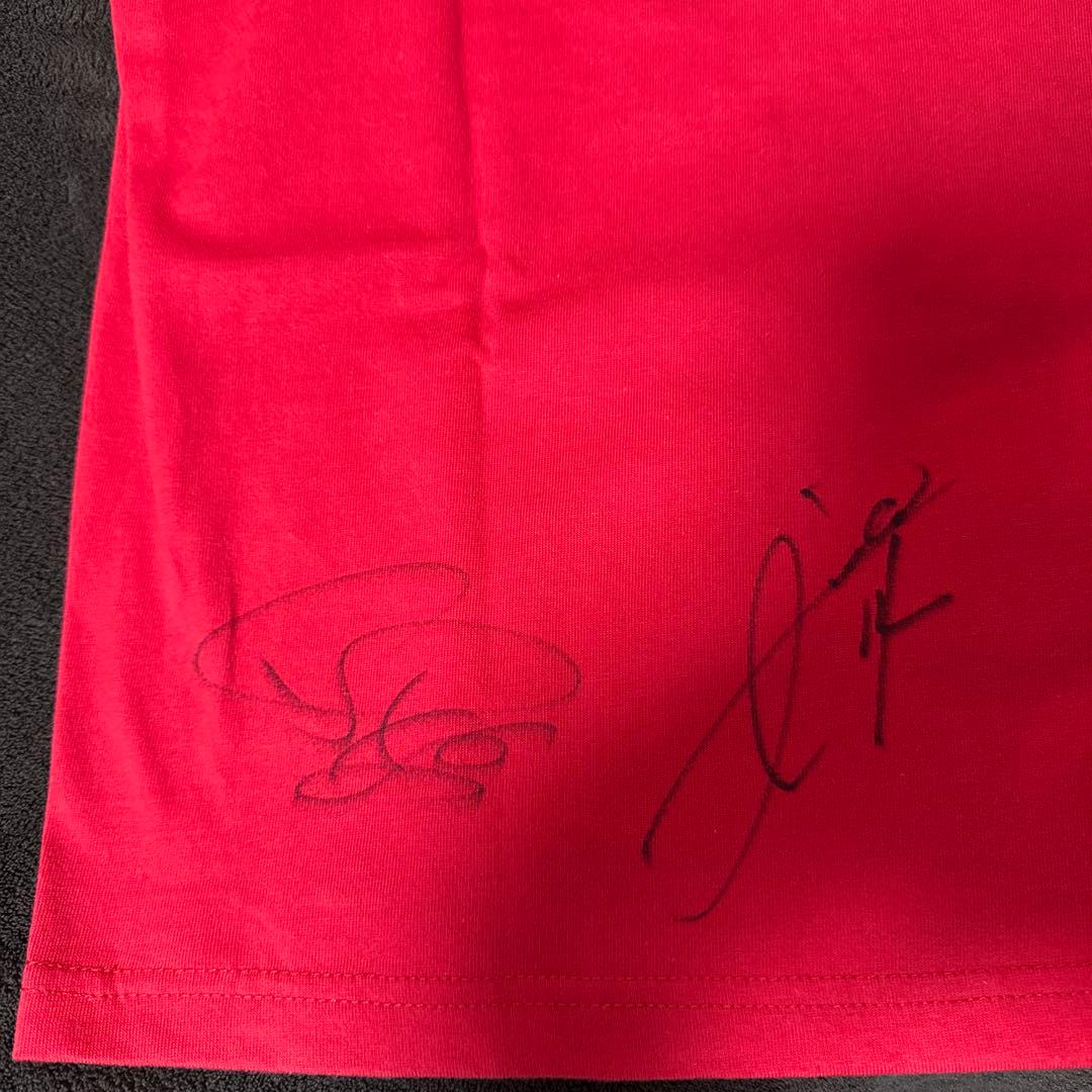 浦和レッズ ACL2017 優勝記念Tシャツ 直筆サイン入り