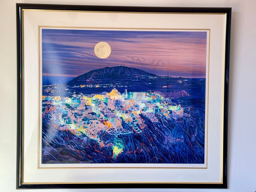 ガエーゴス　サントリーニ　絵画　アート