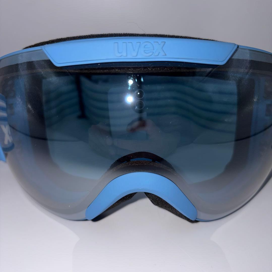 【極美品】UVEX downhill 2000 ミラーレンズ・ケース袋付き
