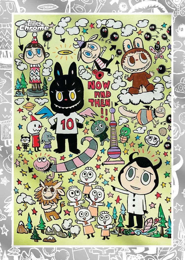 ドラゴンボールカード 2025 Topps Chrome Labubu 5box