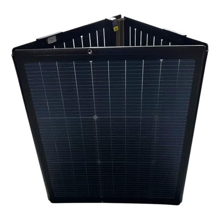 ECOFLOW 160W ポータブルソーラーパネル 両面