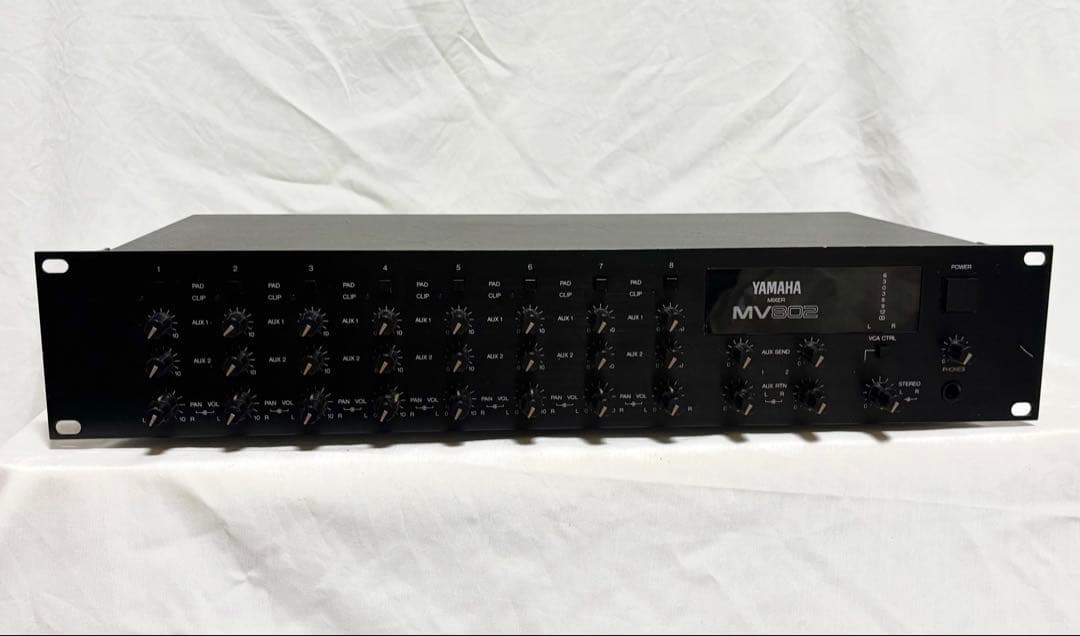 YAMAHA ラック式アナログミキサー MV802