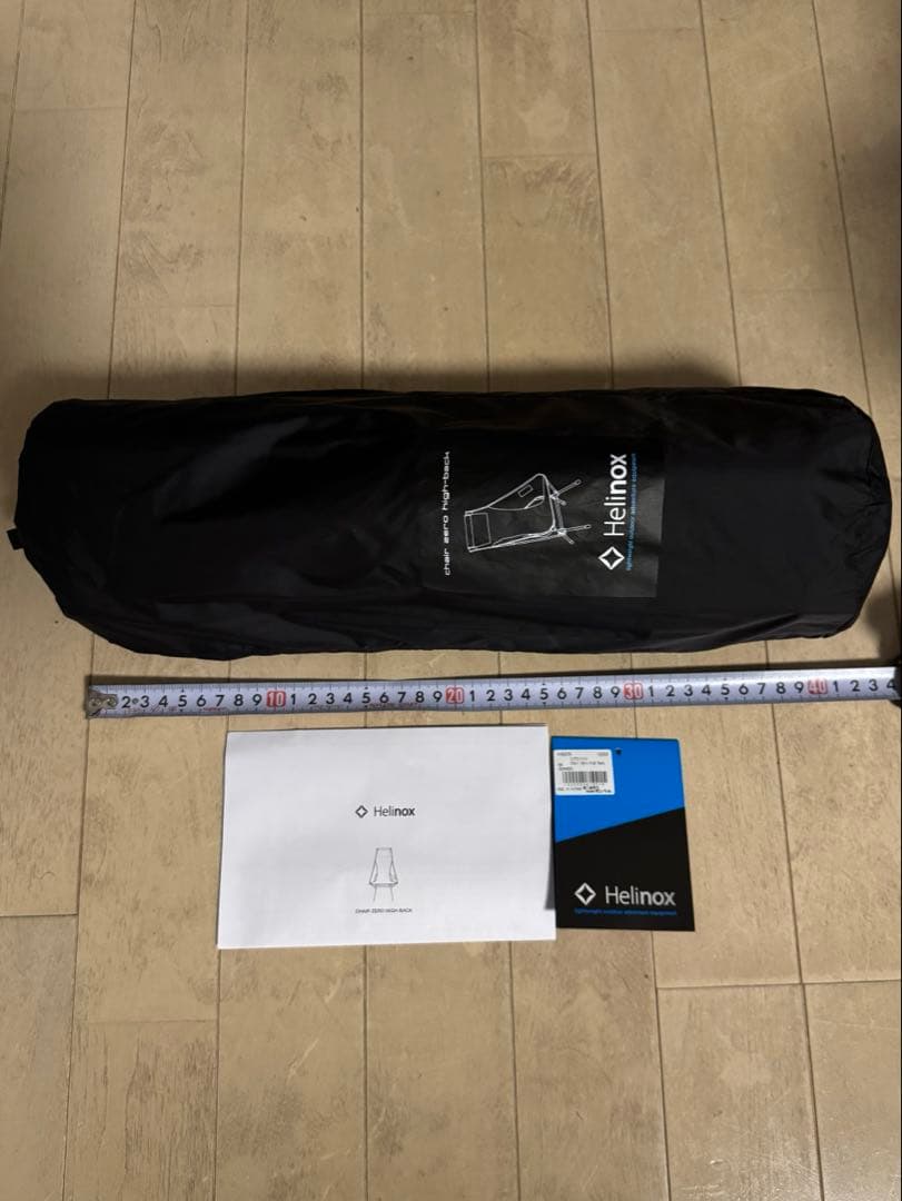 ⬛︎Helinox チェアゼロハイバック超軽量