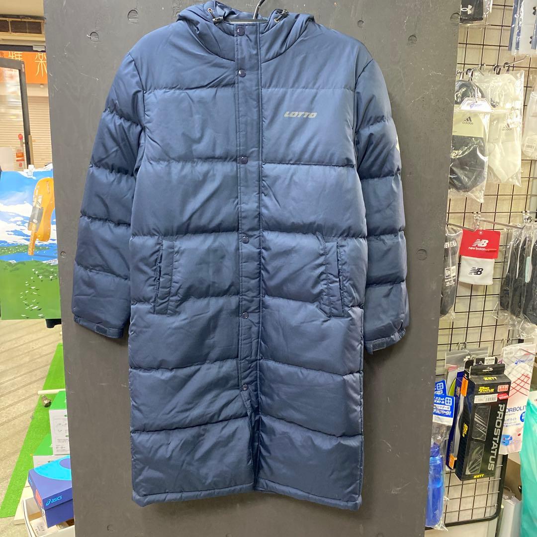【新品】Lotto ネイビー ベンチコート L