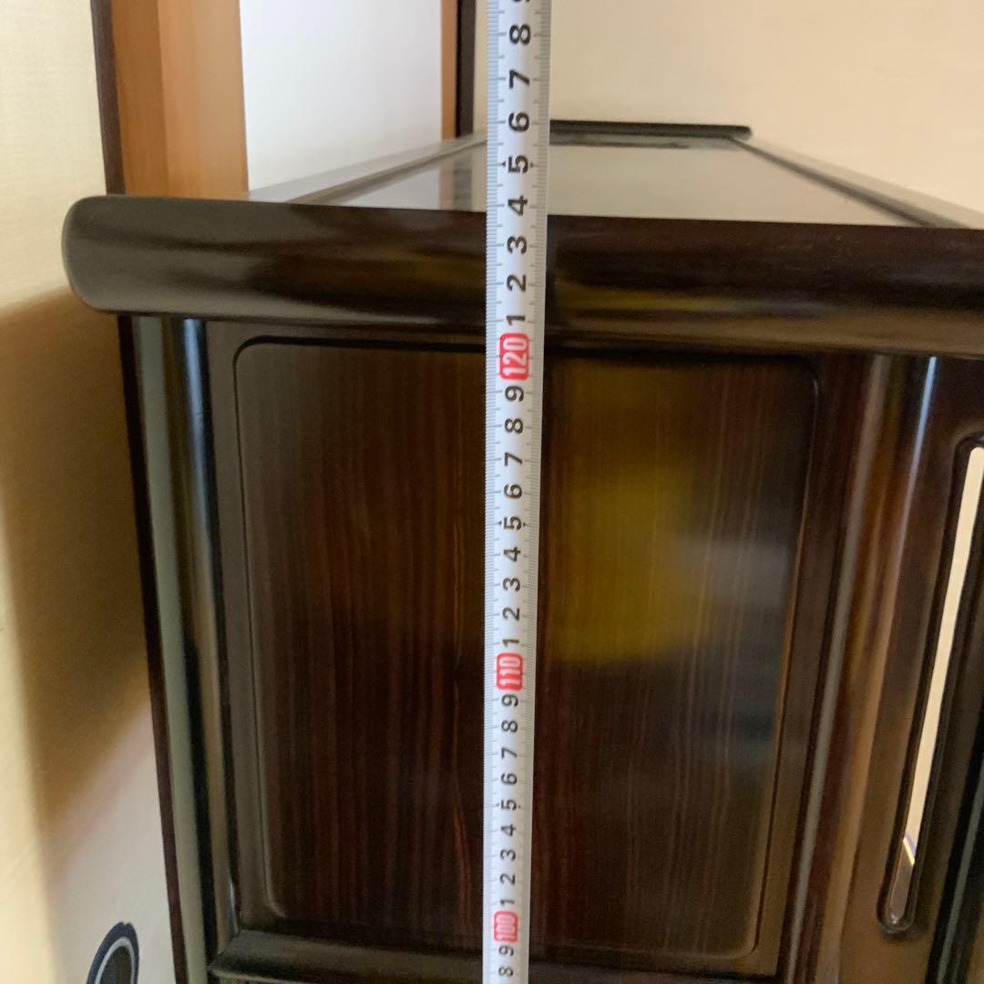 黒檀 飾り棚　アンティーク