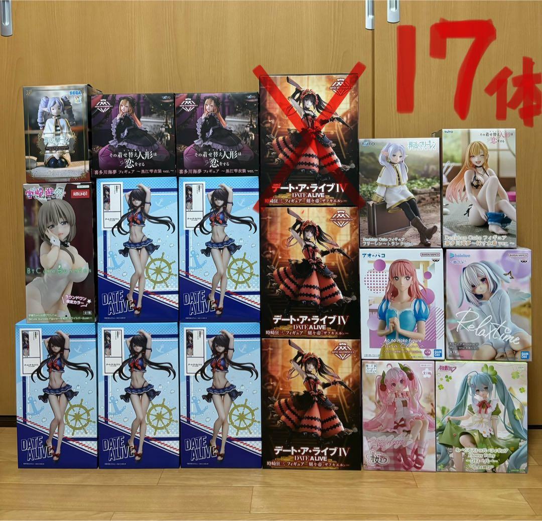 美少女フィギュア まとめ売り 着せ恋 葬送のフリーレン 初音ミク など計18点