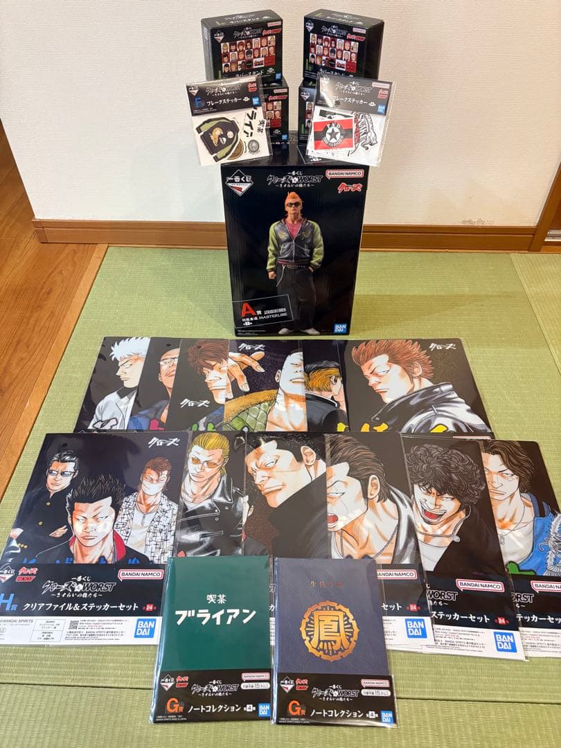 ⭐︎24時間以内発送⭐︎クローズ&WORST 一番くじA賞坊屋春道フィギュアセット