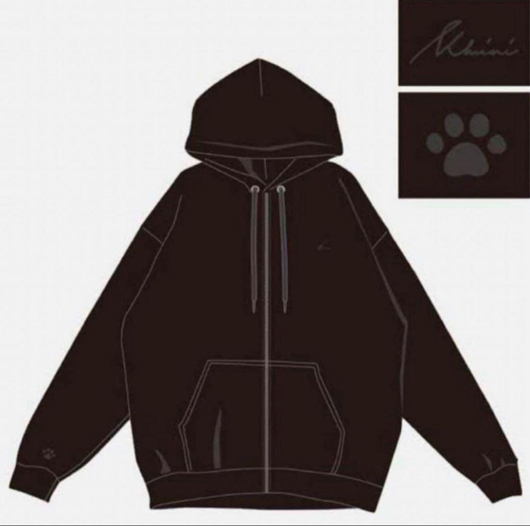 INI 藤牧京介 プロデュース パーカー 黒 M