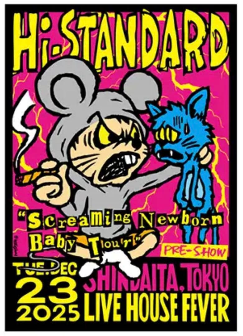 8*s様 Hi-Standard 新代田FEVER 限定 ポスター ハイスタ