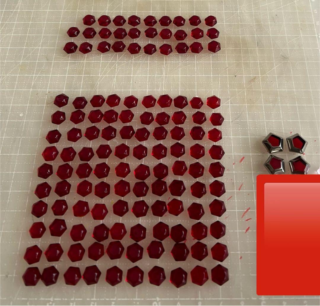 バトルスピリッツ　コア129個（赤）+ソウルコア4個