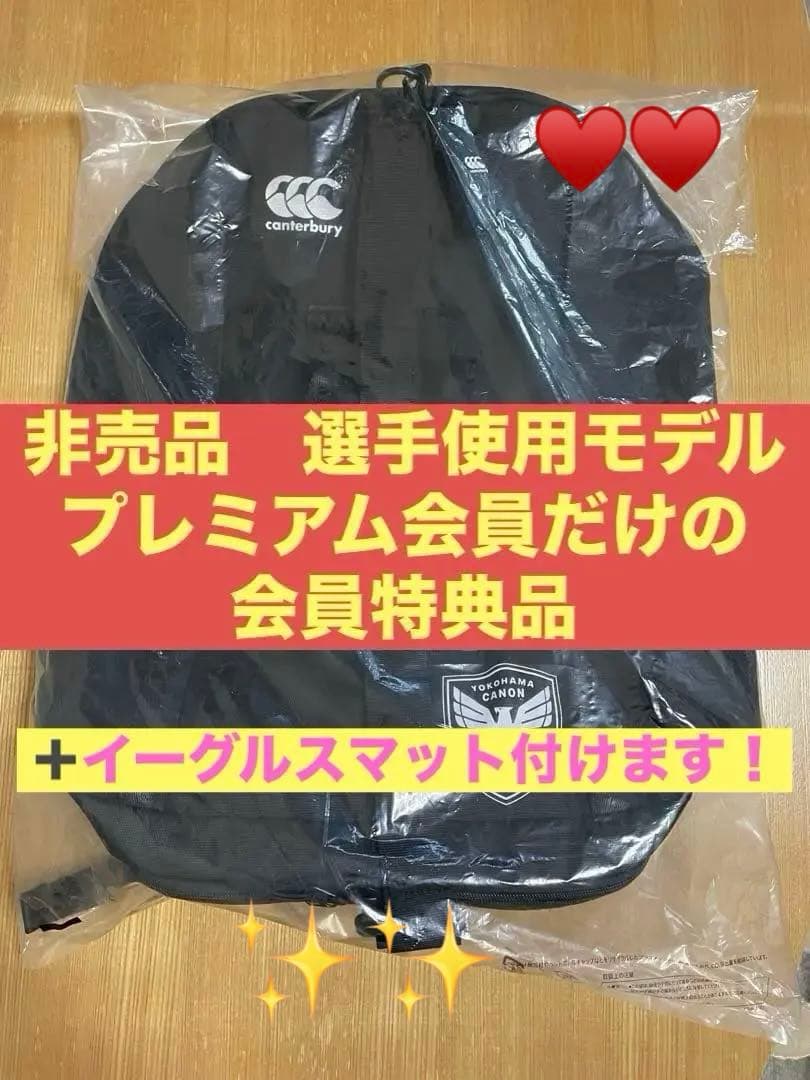 横浜キヤノンイーグルスバッグ（2024-25シーズン 選手使用モデル）➕マット