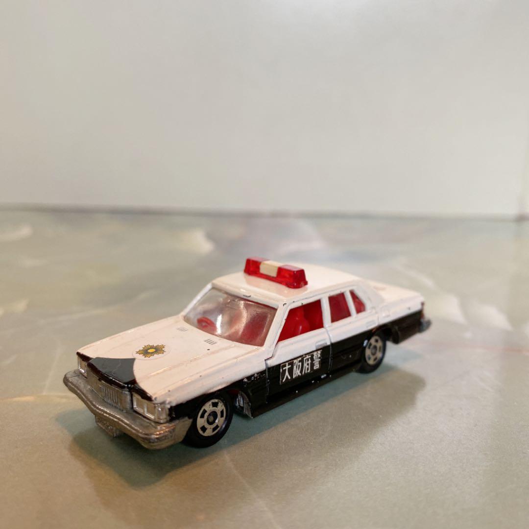 トミカNO.58トヨタクラウンパトロールカー4台(警視庁大阪北海道福岡) 日本製