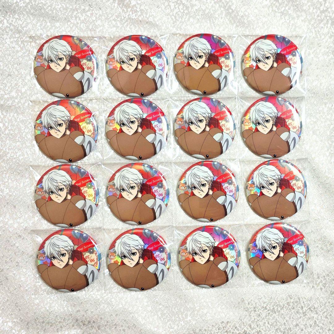 凪誠士郎 缶バッジ バレンタイン ホログラム キャラバッジ ブルーロック