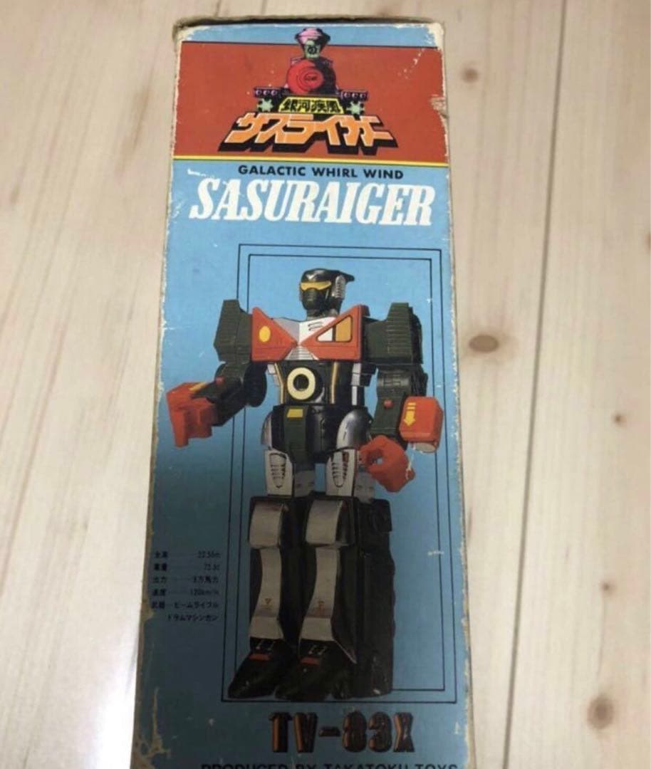銀河疾風サスライガー タカトクトイス 当時物 超合金