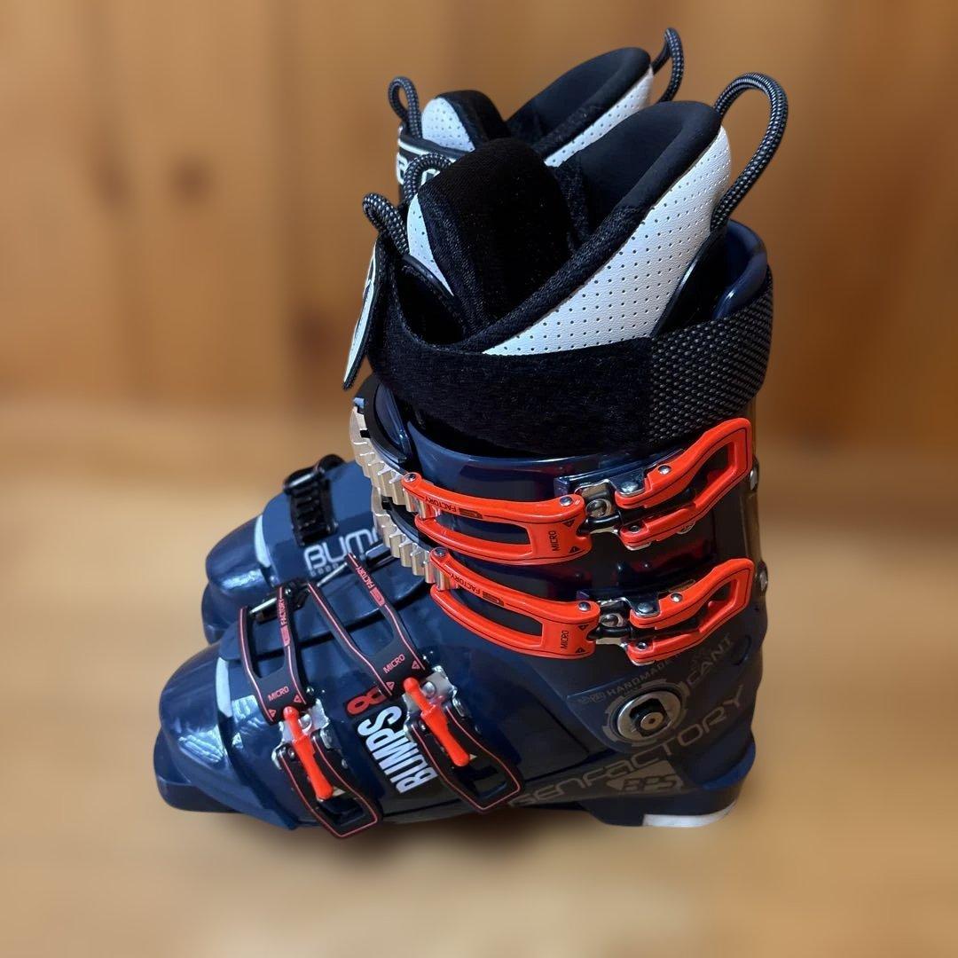 GENFACTORY Bumps 8 スキーブーツ ネイビー25~25.5cm