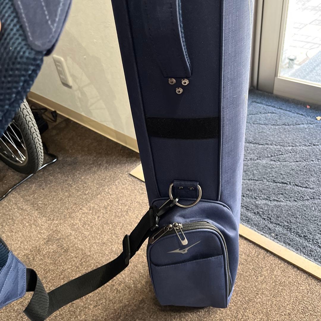 ミズノ ゴルフバッグ ネイビー