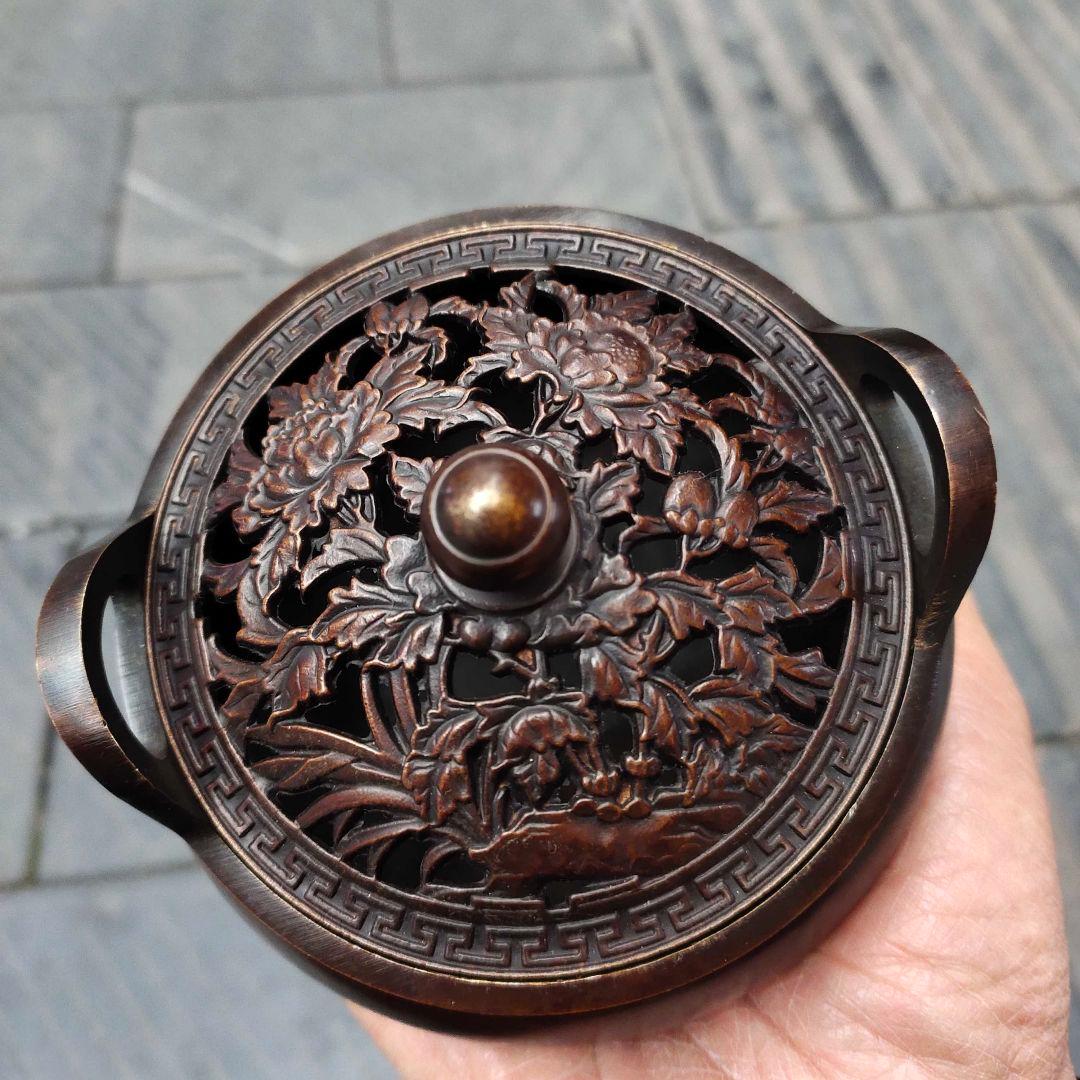 宣徳炉 銅製 工芸品 美術品 置物