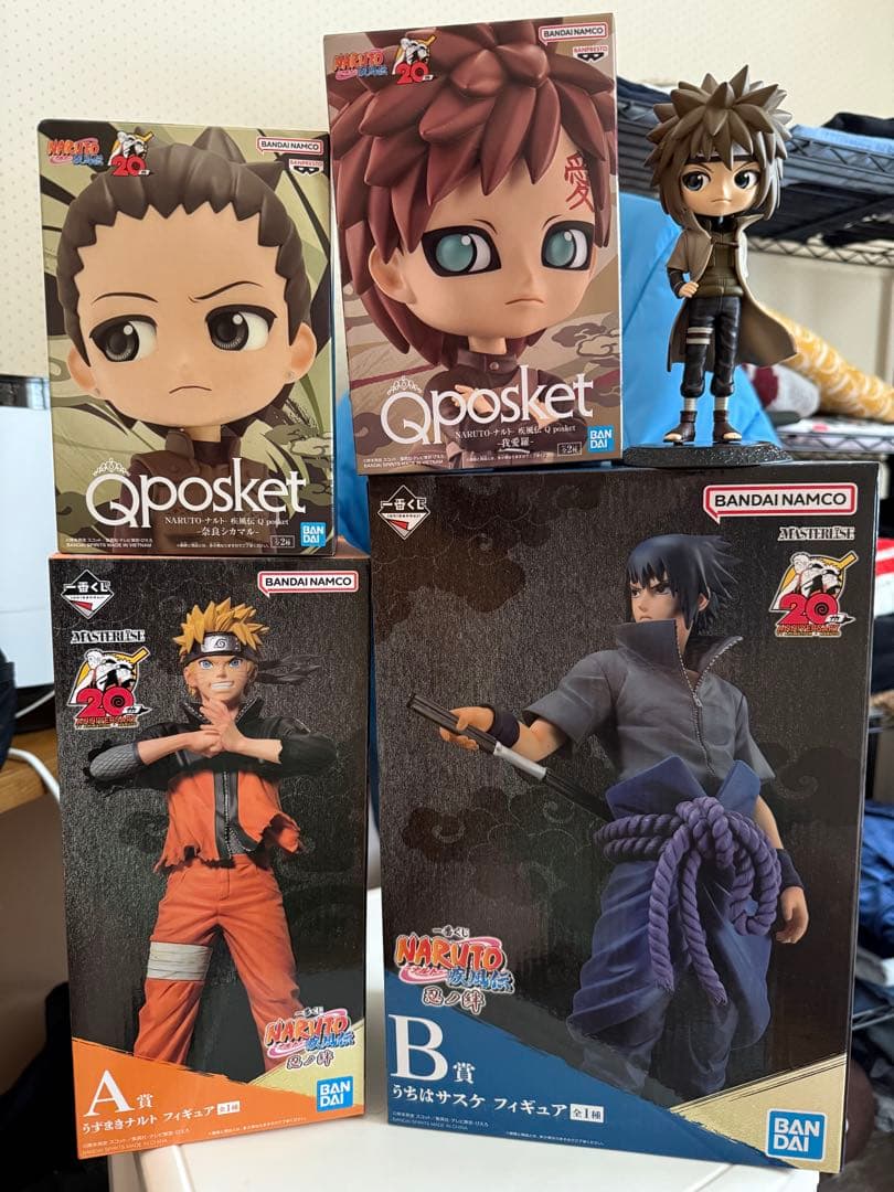 ナルト・サスケ　etc フィギュアセット