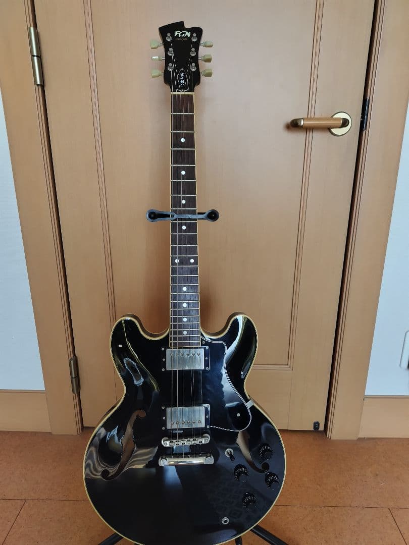 フジゲン セミアコ MSA-HP/BK