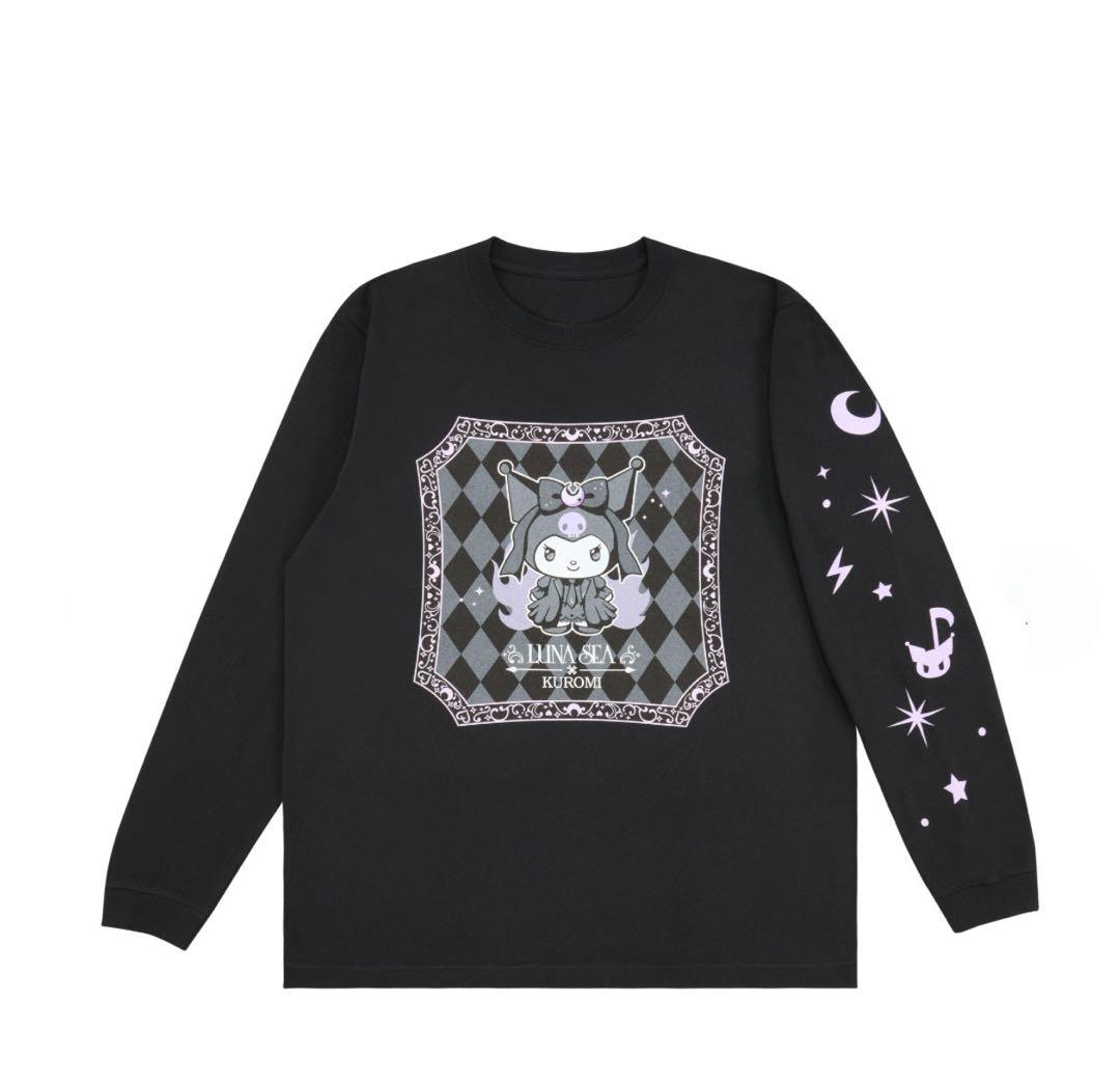LUNASEA×KUROMI ロンT ルナシー クロミ Tシャツ サンリオ