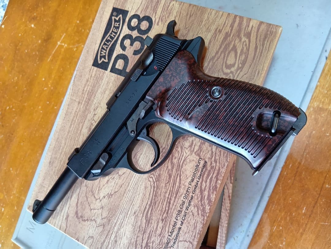 マルゼン P38 ガスガン ABS樹脂製安全出力基準適合製品ＪＡＳＧ