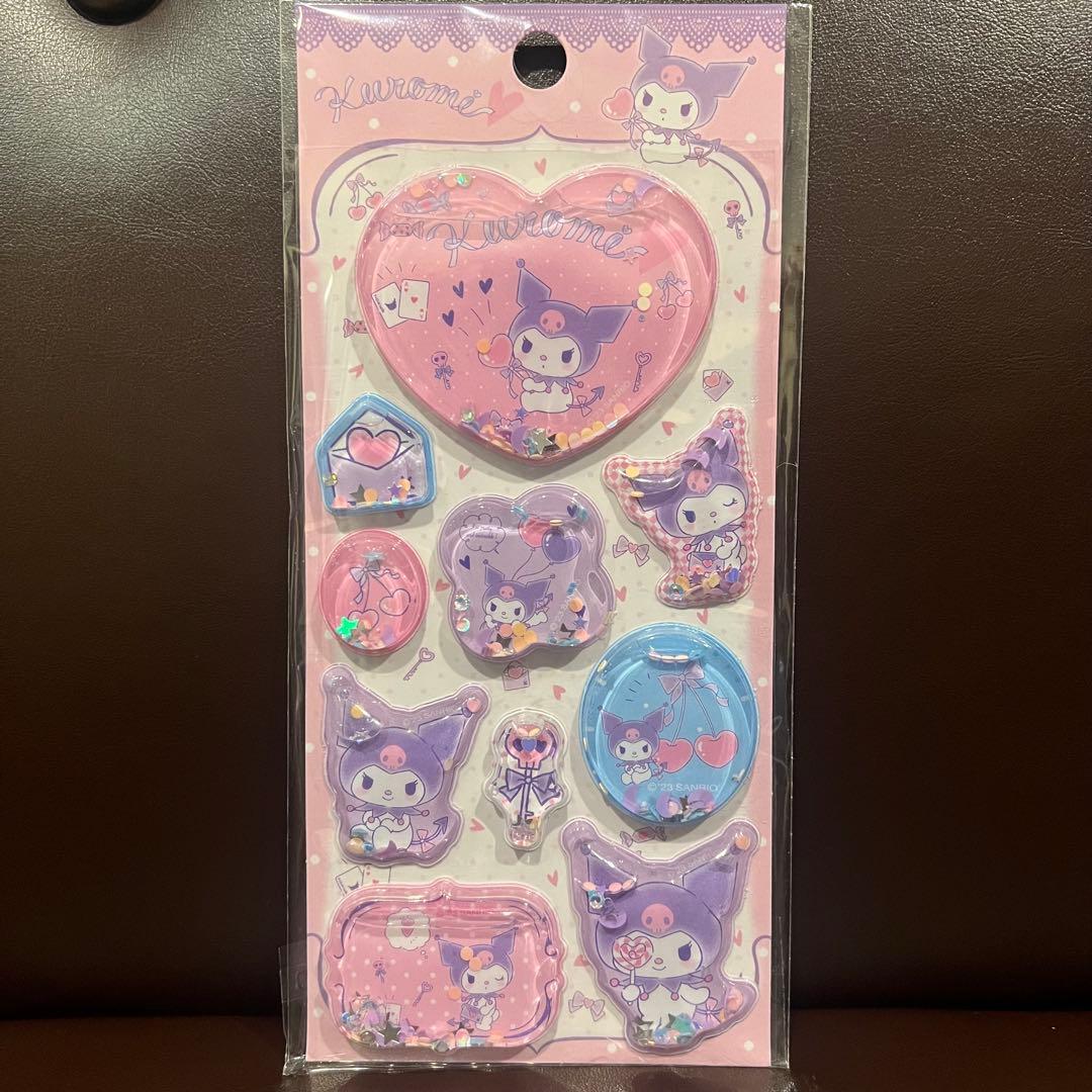 【海外正規品・ライセンスシールあり】　クロミ　 ウォーターシール　5枚セット