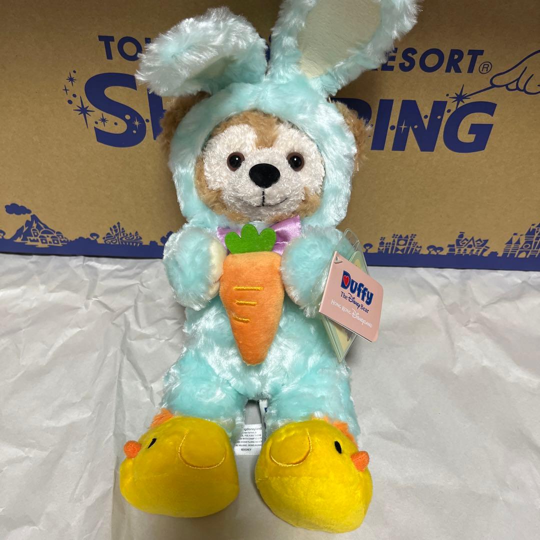 新品未使用　ダッフィー　香港ディズニーランド　イースター　２０１８　ぬいぐるみ